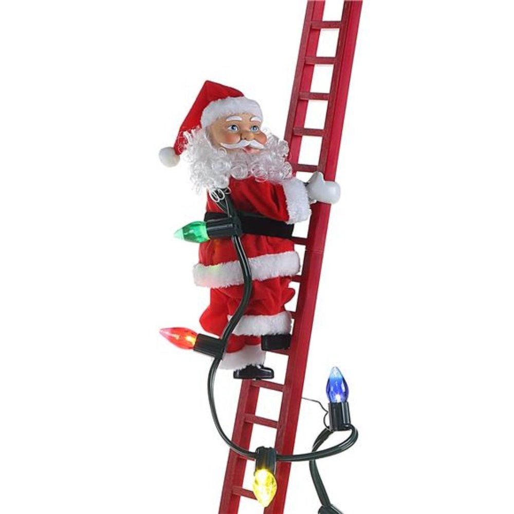 Cute Christmas Super Climbing Santa Claus , 43" Christmas Xmas Decor - Picture 9 of 12